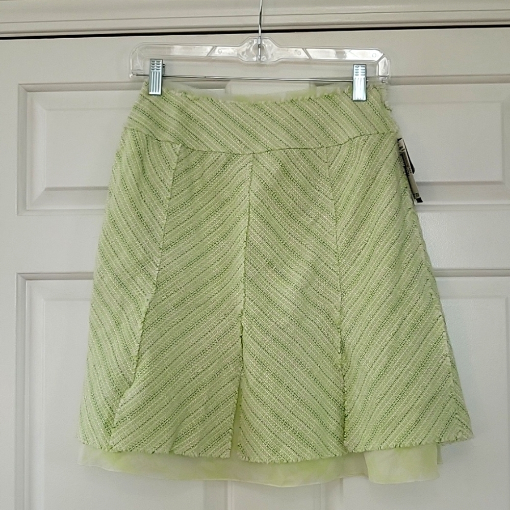 Grace Elements Layered Panel Skirt Sz 2P